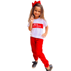 CAL?A FEM TACTEL VERMELHA 8