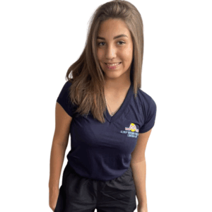 CAMISETA MARGARIDA AZUL BB P